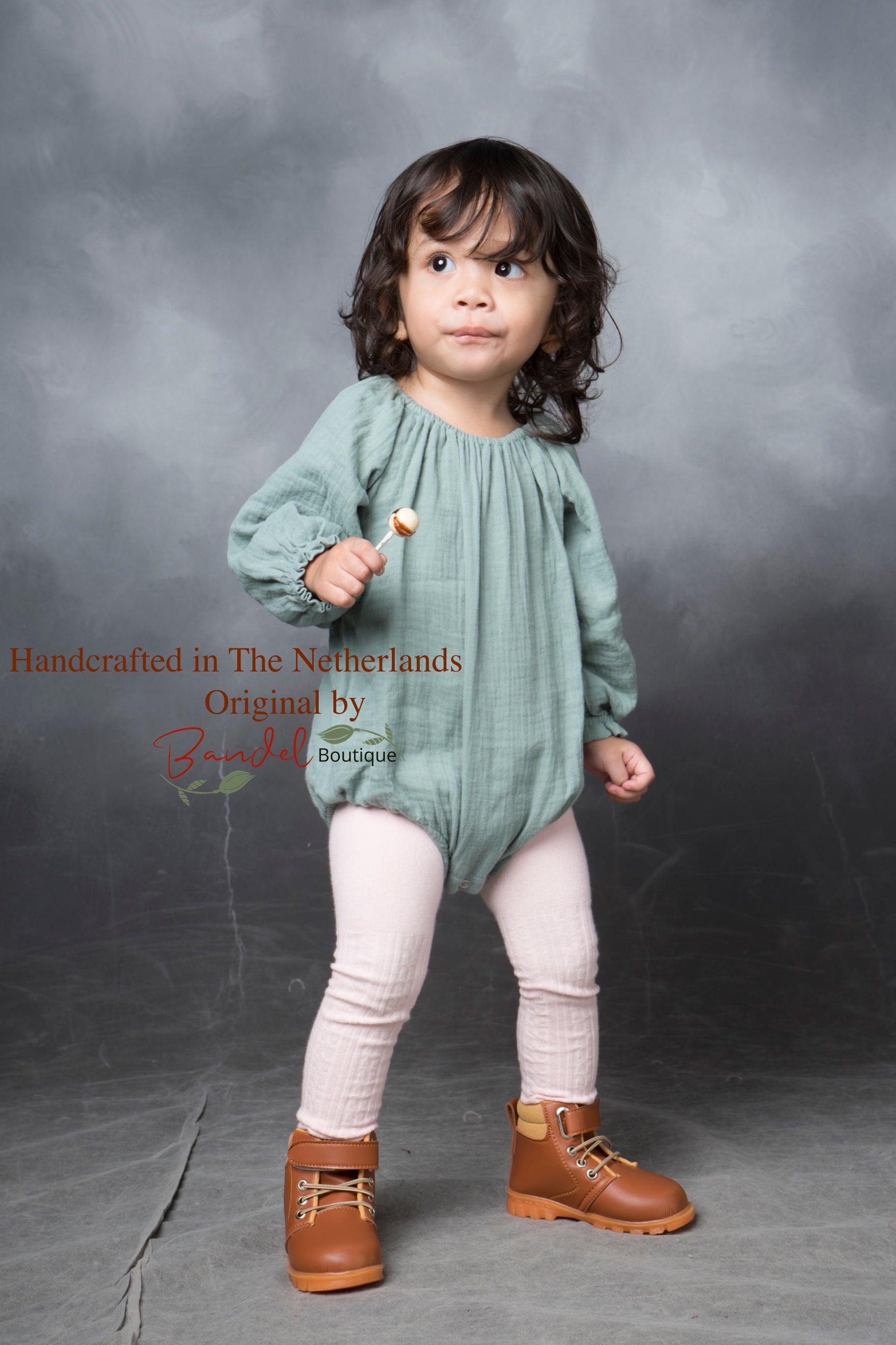 Long sleeve organic muslin double gauze newborn baby toddler