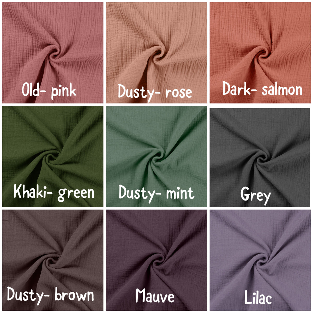 Lily - Lilac Muslin - Color Options