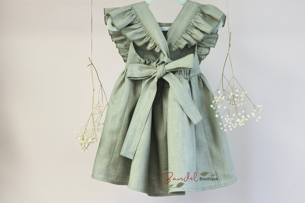 Charlotte - Eucalyptus Linen - Color Options