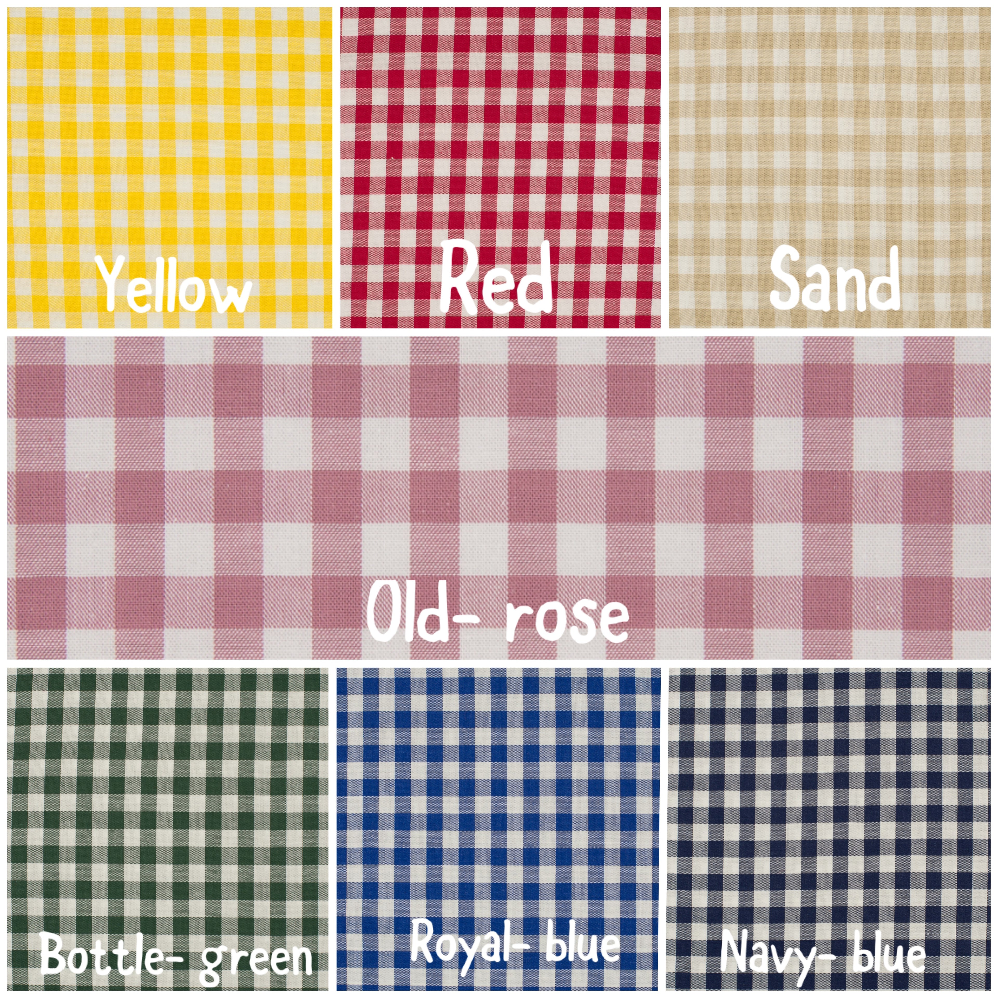 Charlotte - Old- rose Check - Color Options