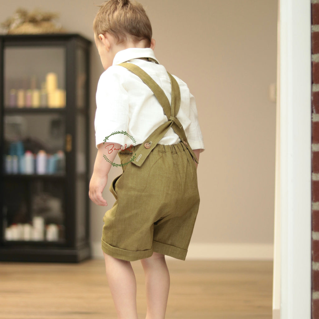 3 Pcs Ring Bearer Outfit