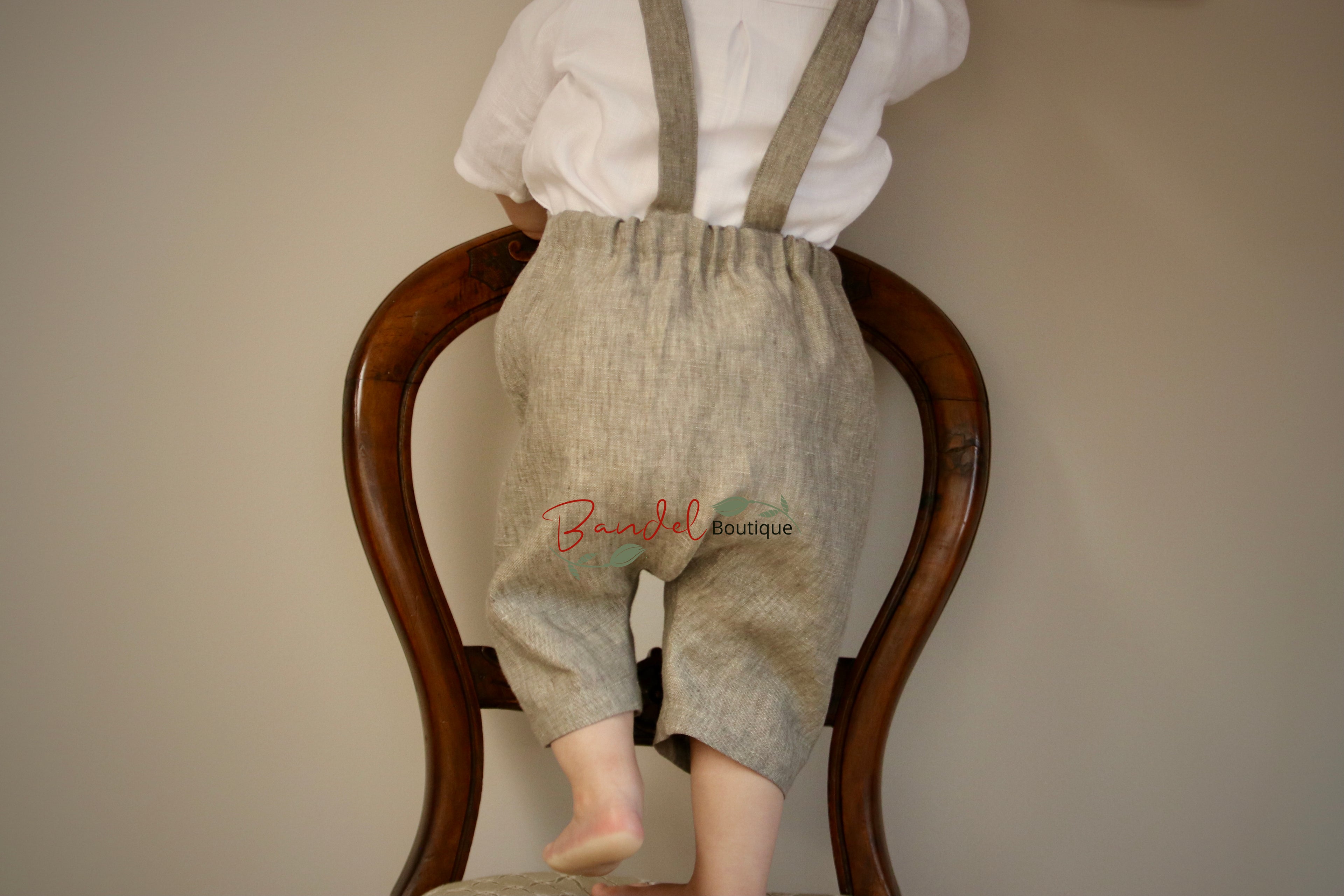 Noah, Harem Linen romper