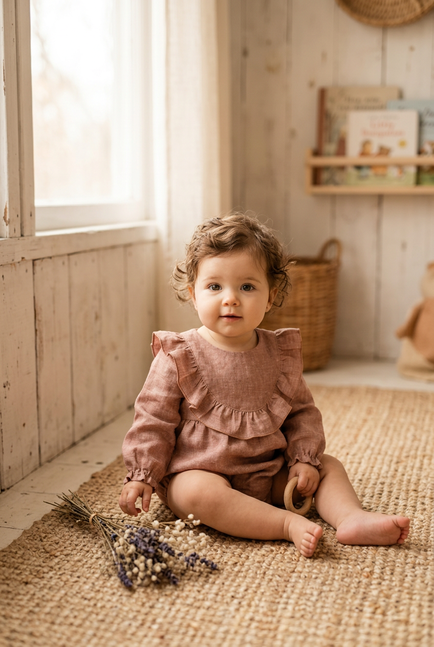 Leila - Brown- cacao Linen - Color Options