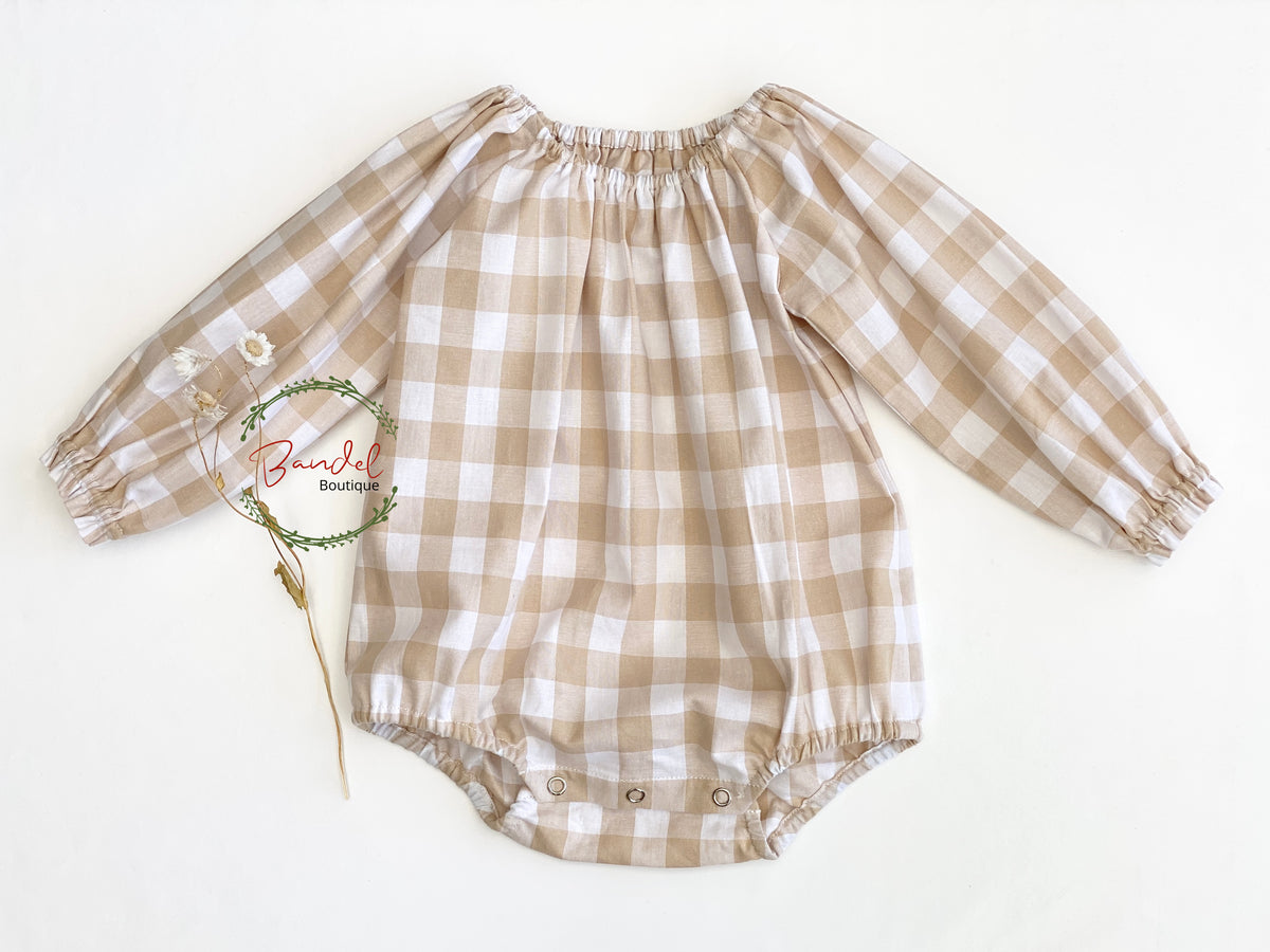 long sleeves baby romper 