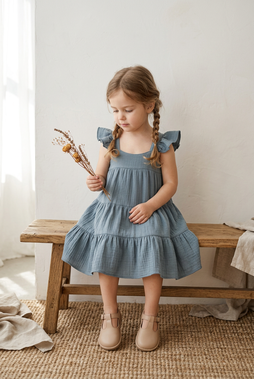 Lily - Dusty- blue - Color Options
