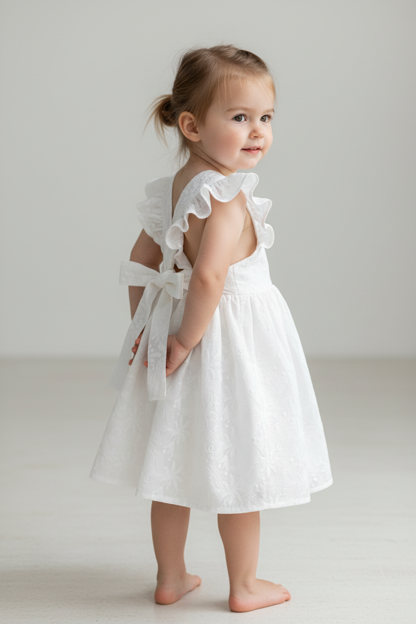 Charlotte, Embroidery Ivory