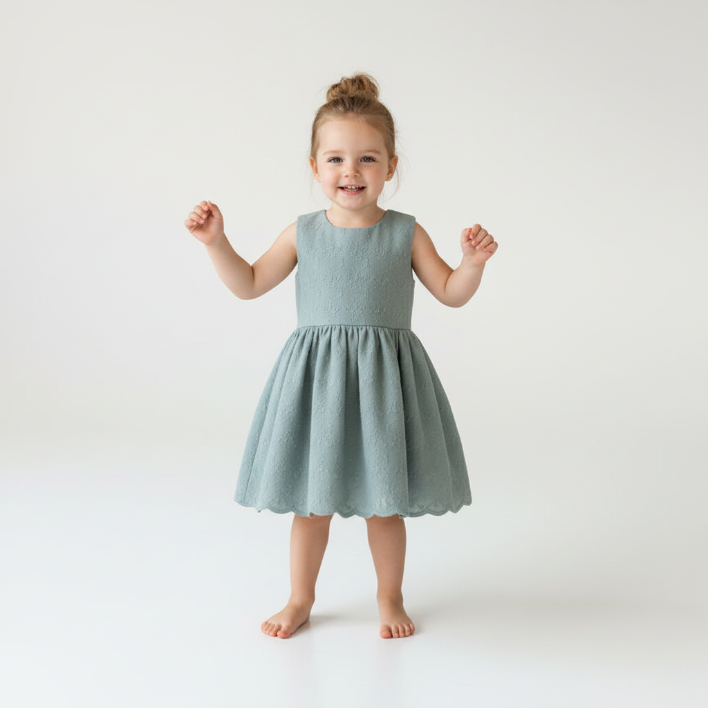 Daya, Dusty Mint Embroidery