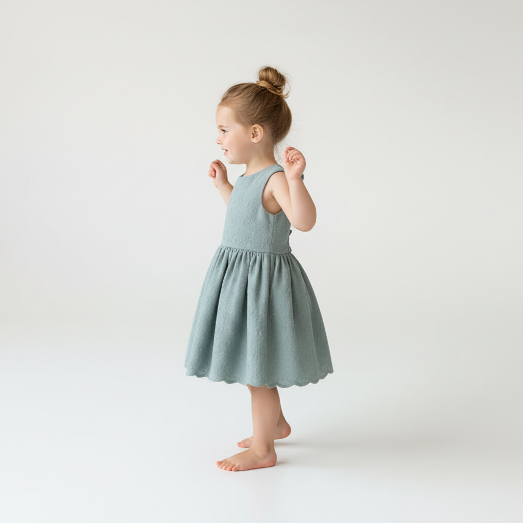 Daya, Dusty Mint Embroidery