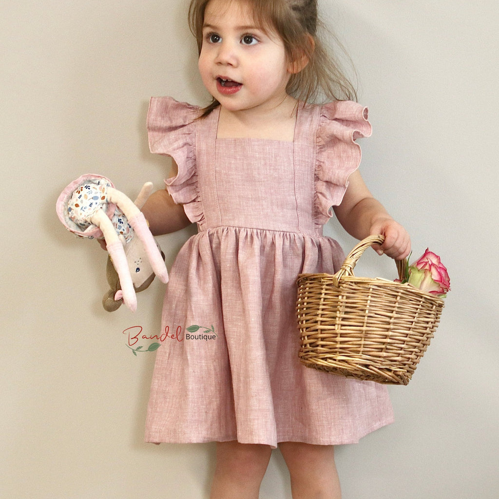 Charlotte - Old- pink Linen - Color Options