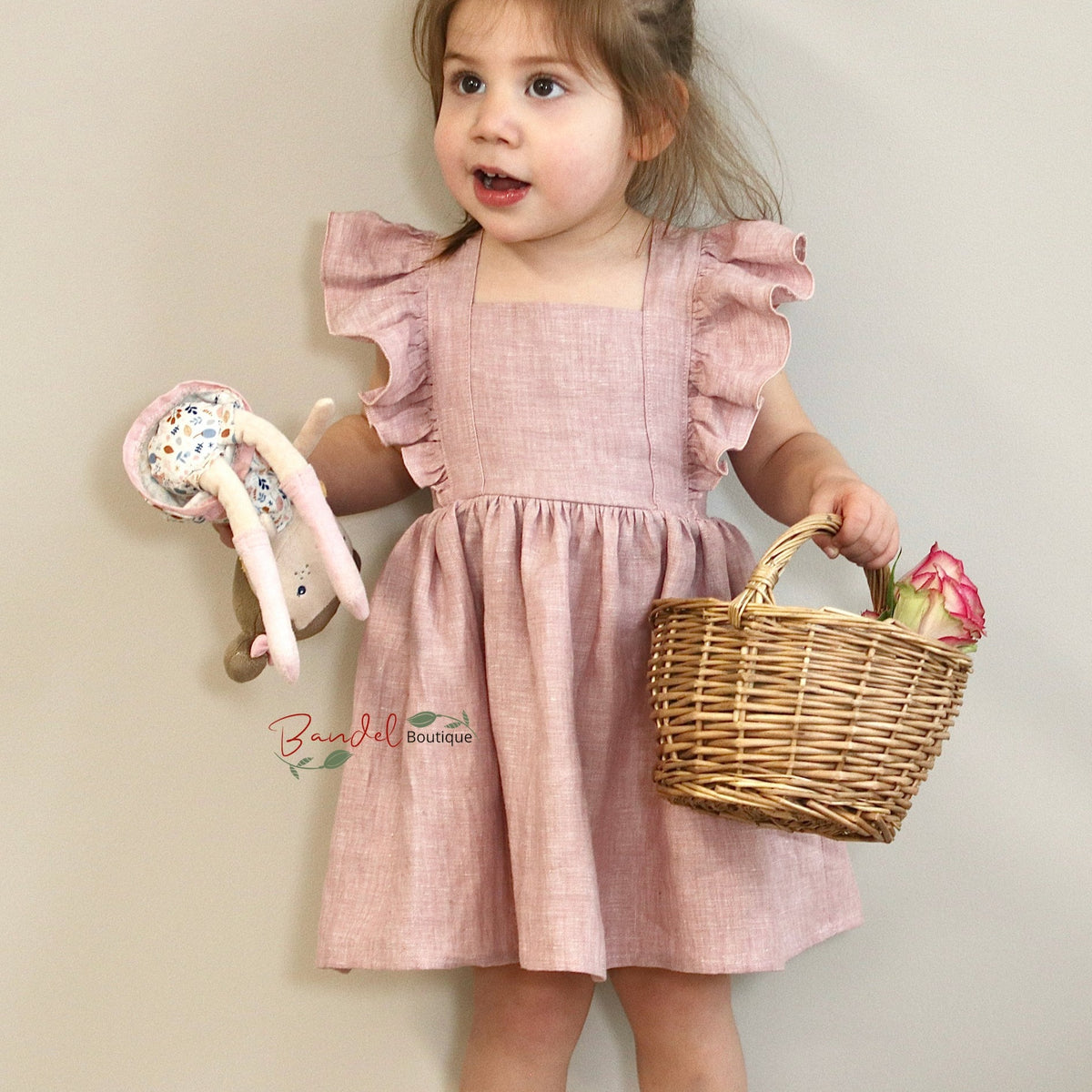 Charlotte - Old- pink Linen - Color Options