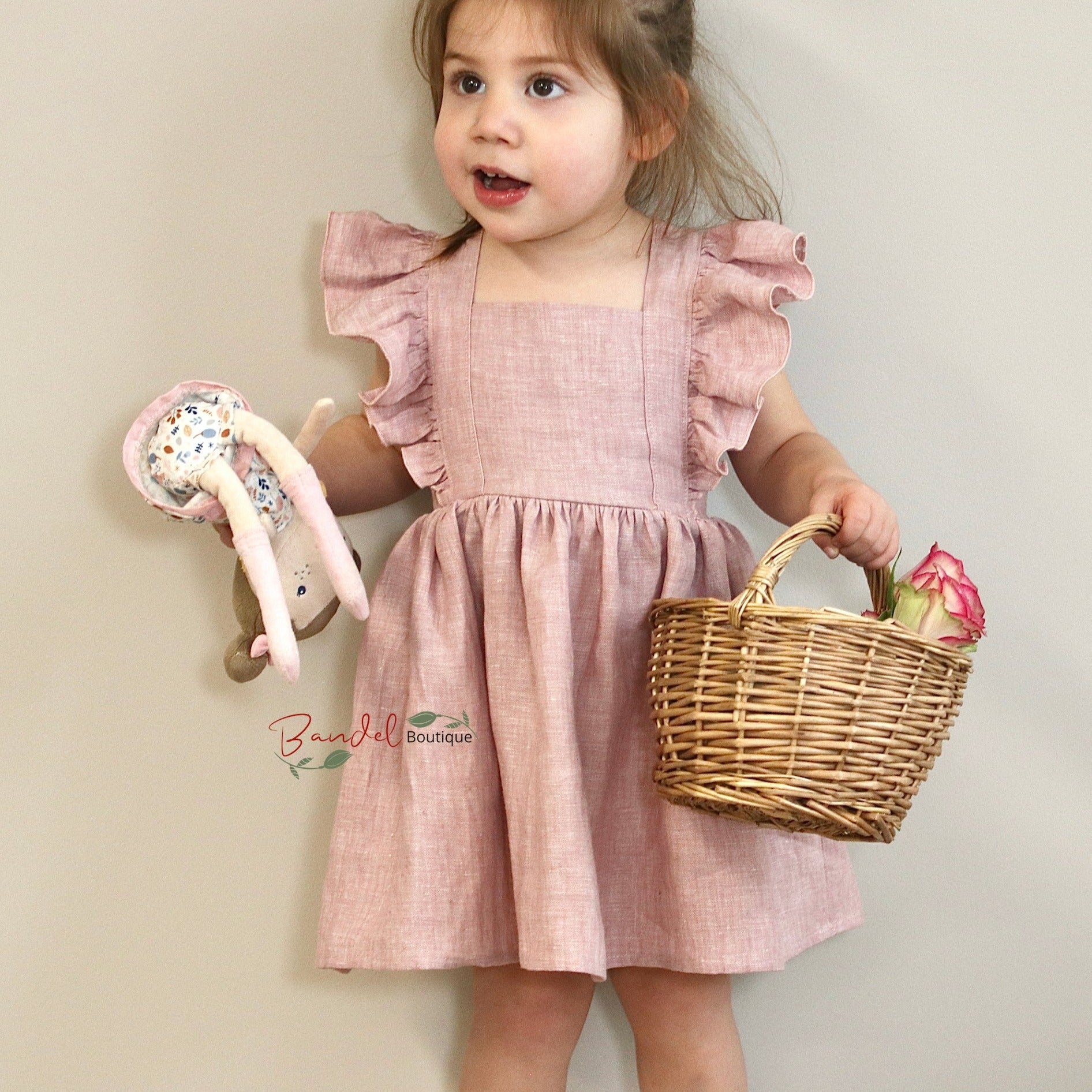 Charlotte - Old- pink Linen - Color Options