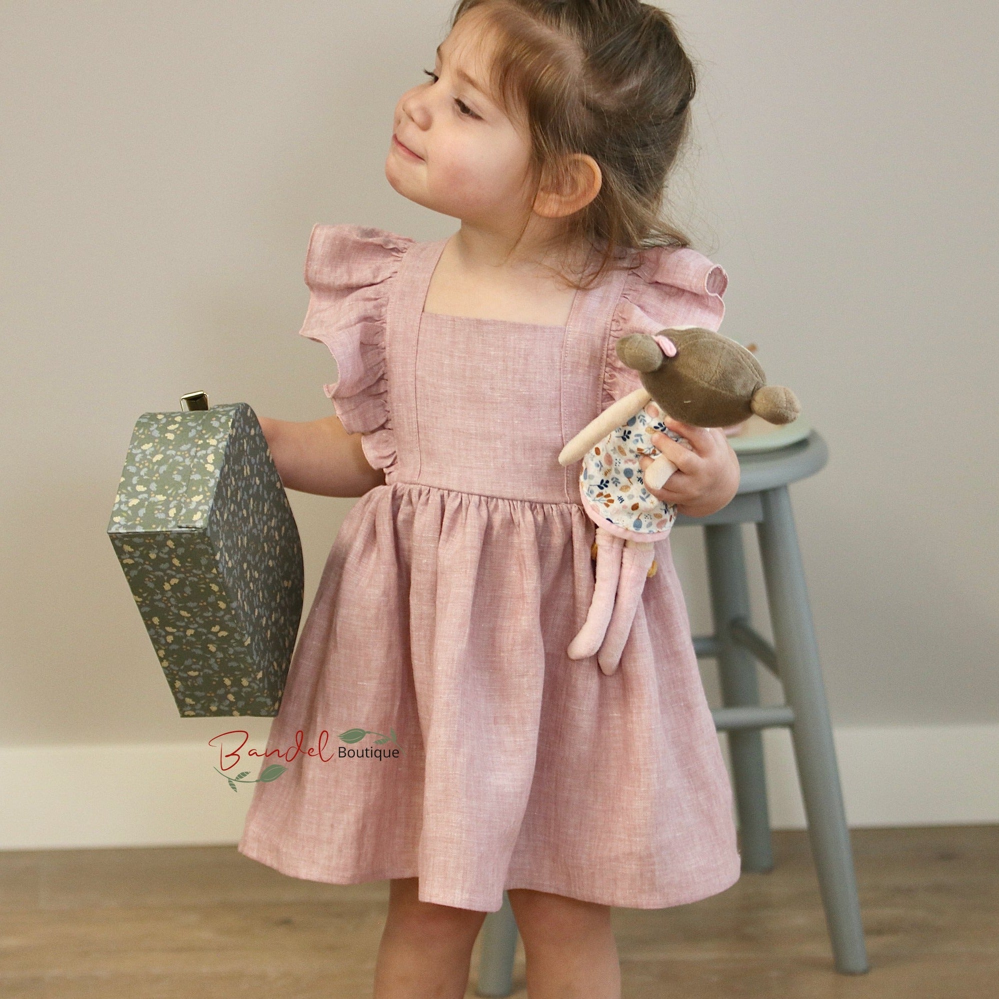 Charlotte - Old- pink Linen - Color Options