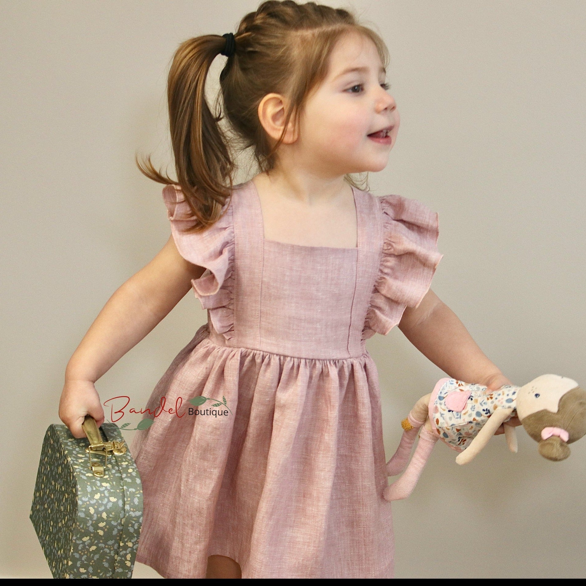 Charlotte - Old- pink Linen - Color Options