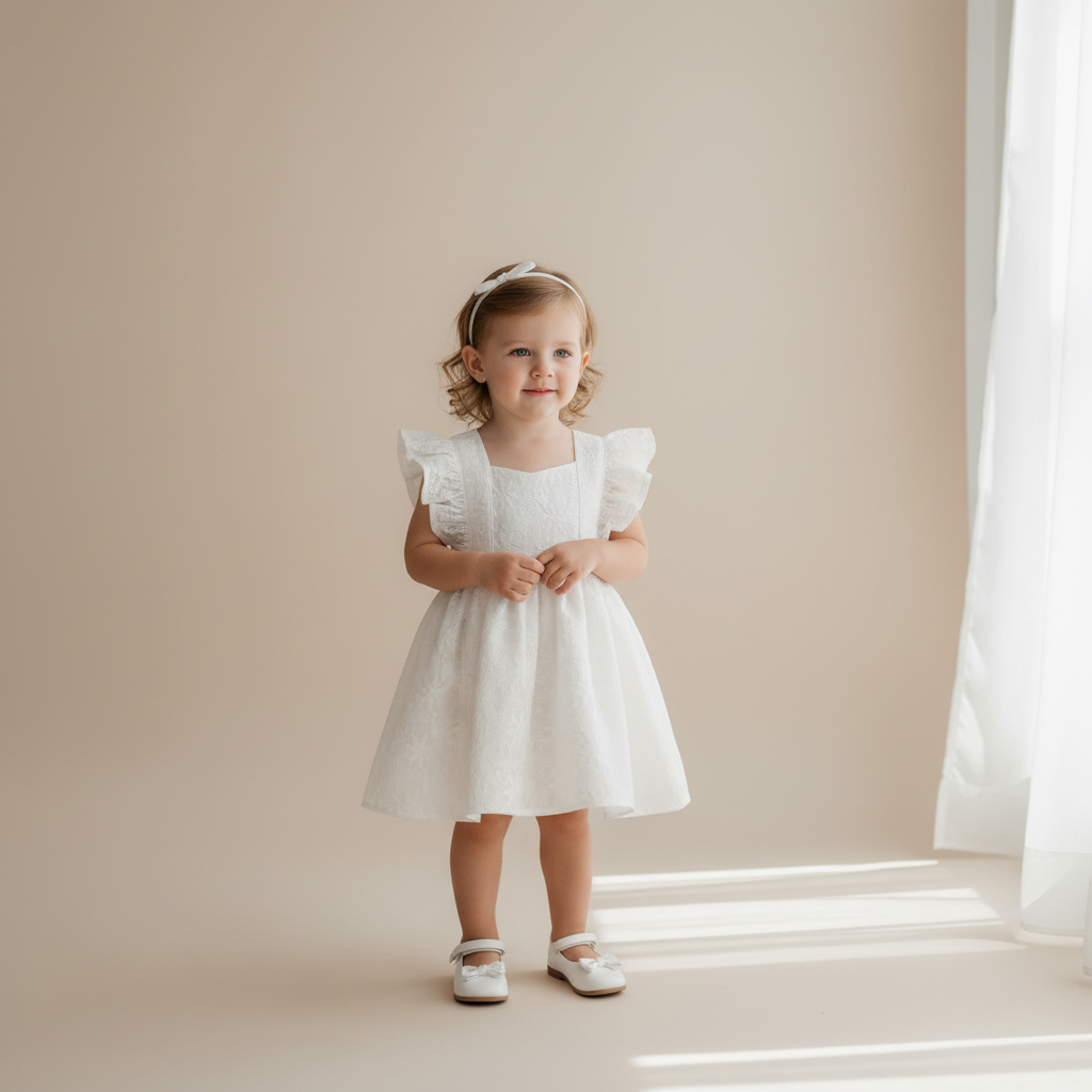 Charlotte, Embroidery Ivory