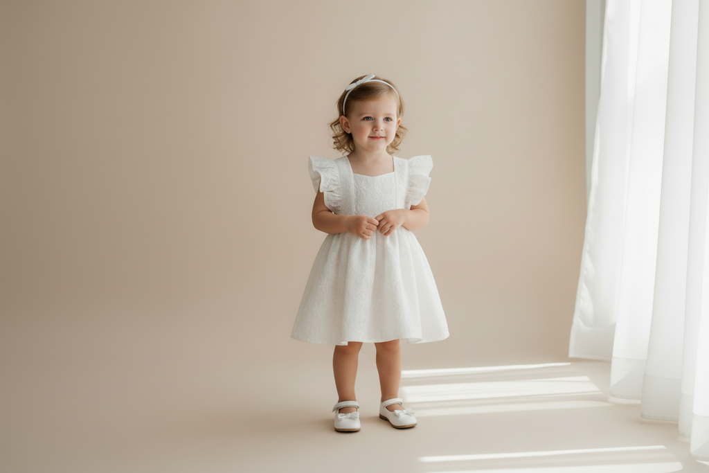 Charlotte, Embroidery Ivory