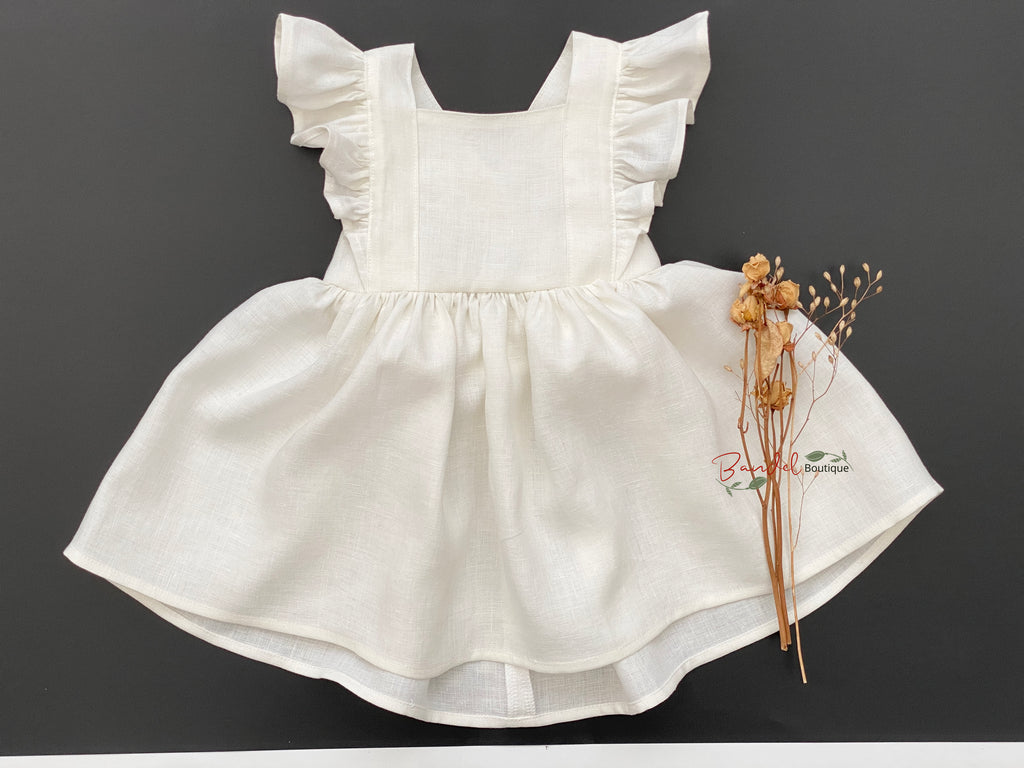 Charlotte, Ivory linen