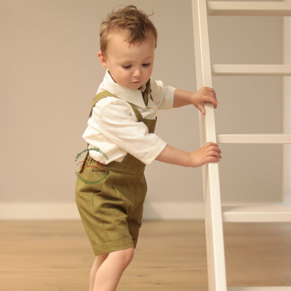 3 Pcs Ring Bearer Outfit