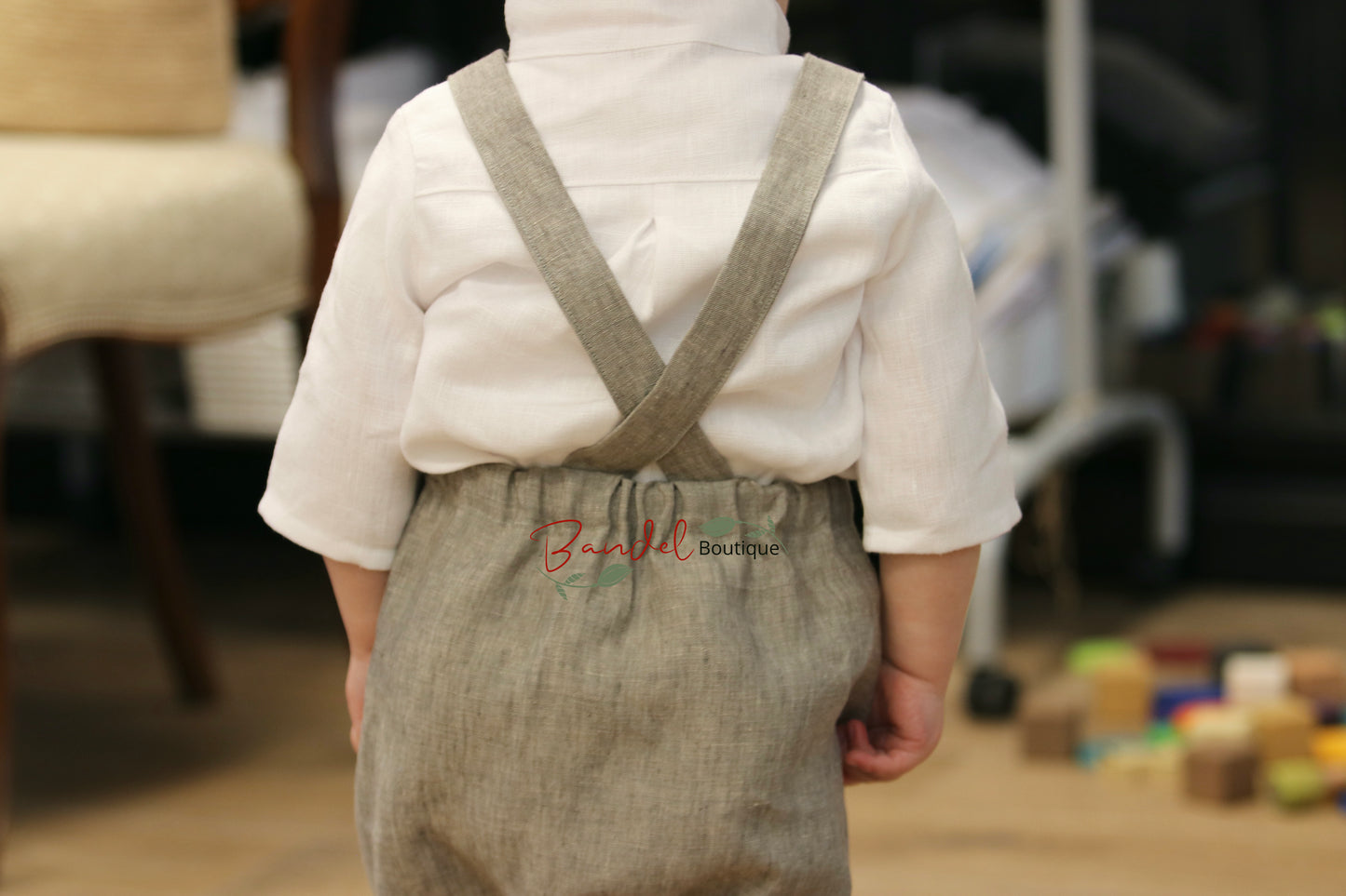 Noah, Harem Linen romper