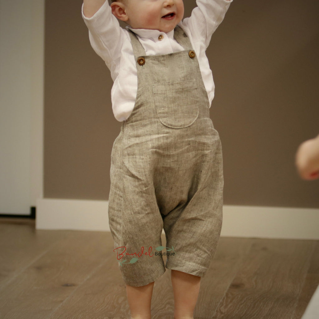 Noah, Harem Linen romper