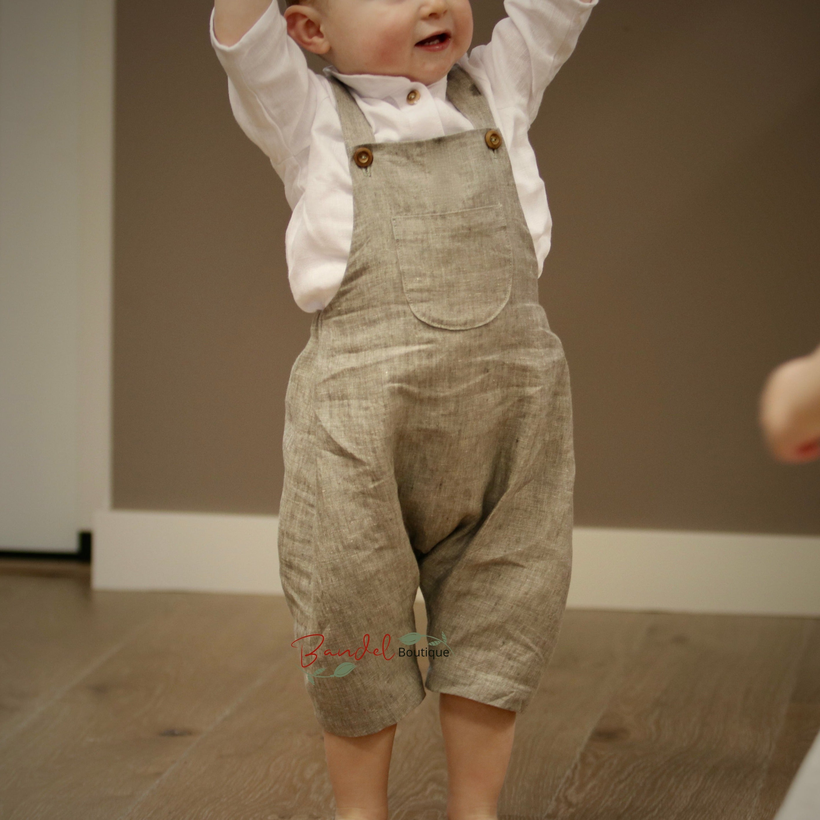 Noah, Harem Linen romper