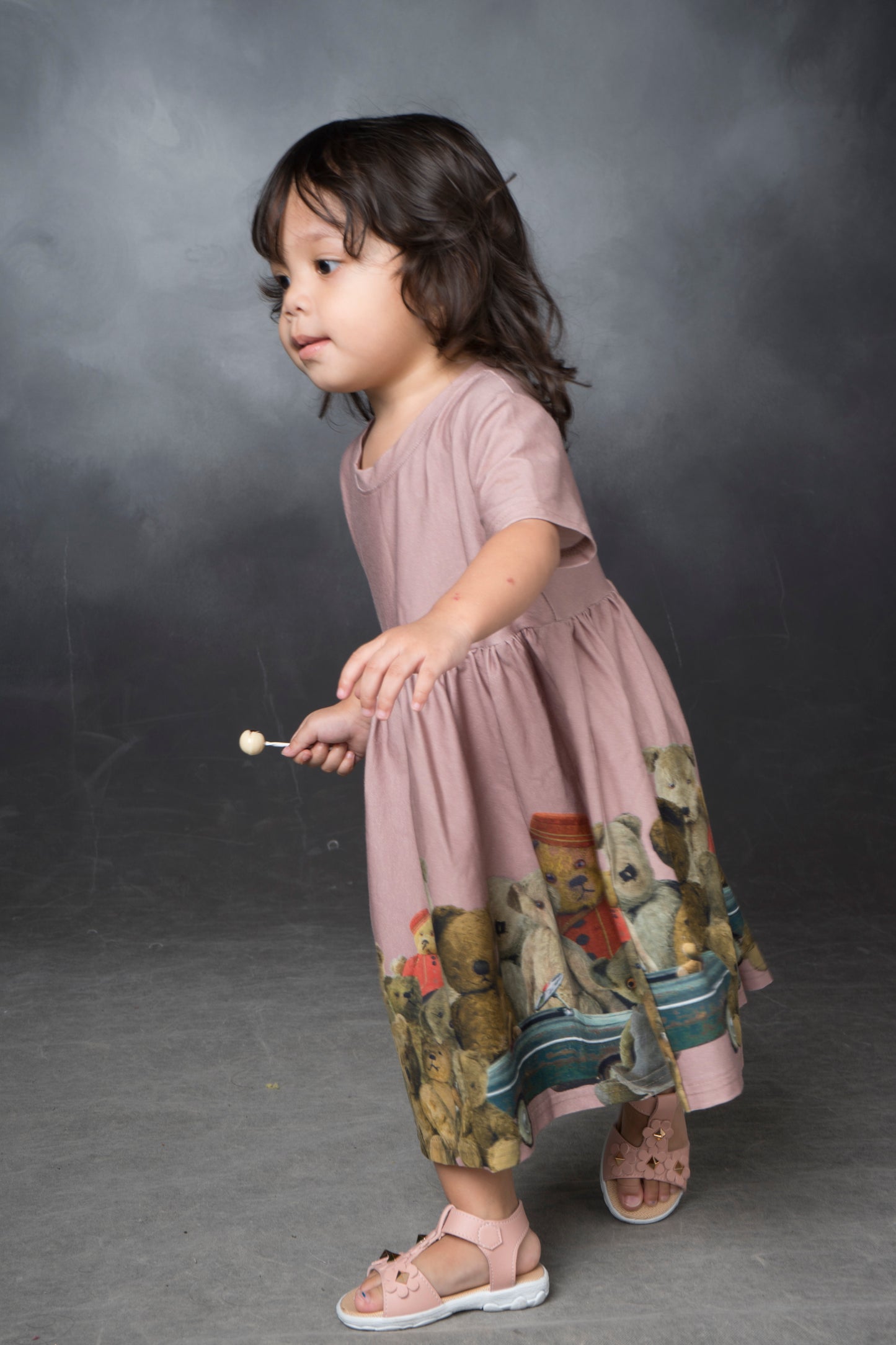 Teddy Bear Girl Dress