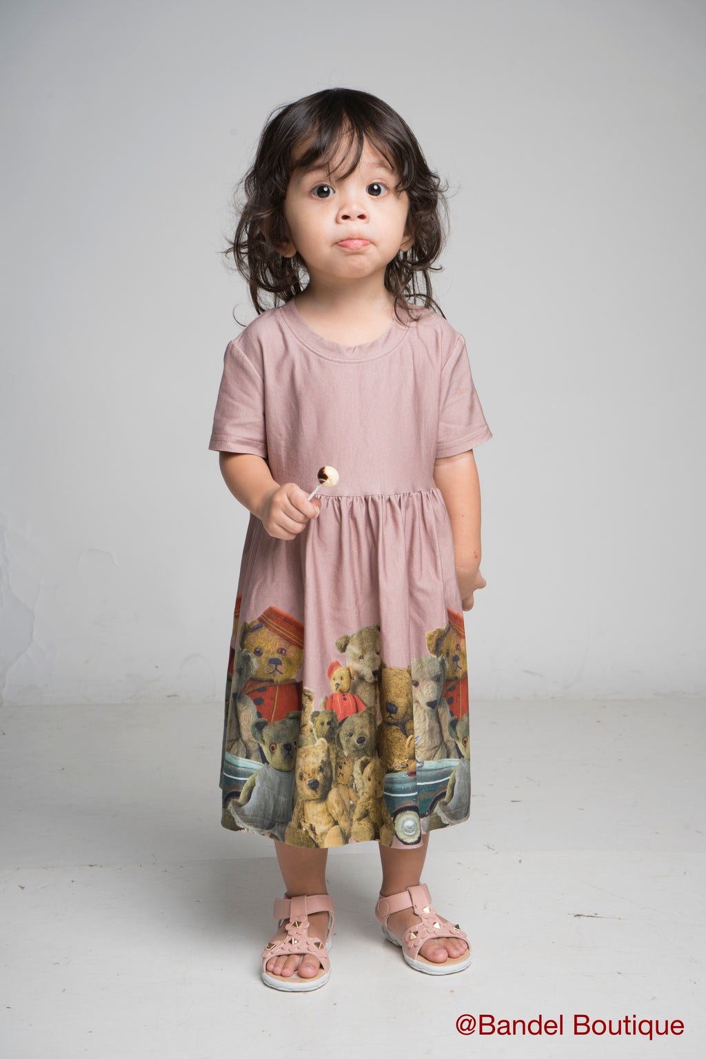 Teddy Bear Girl Dress