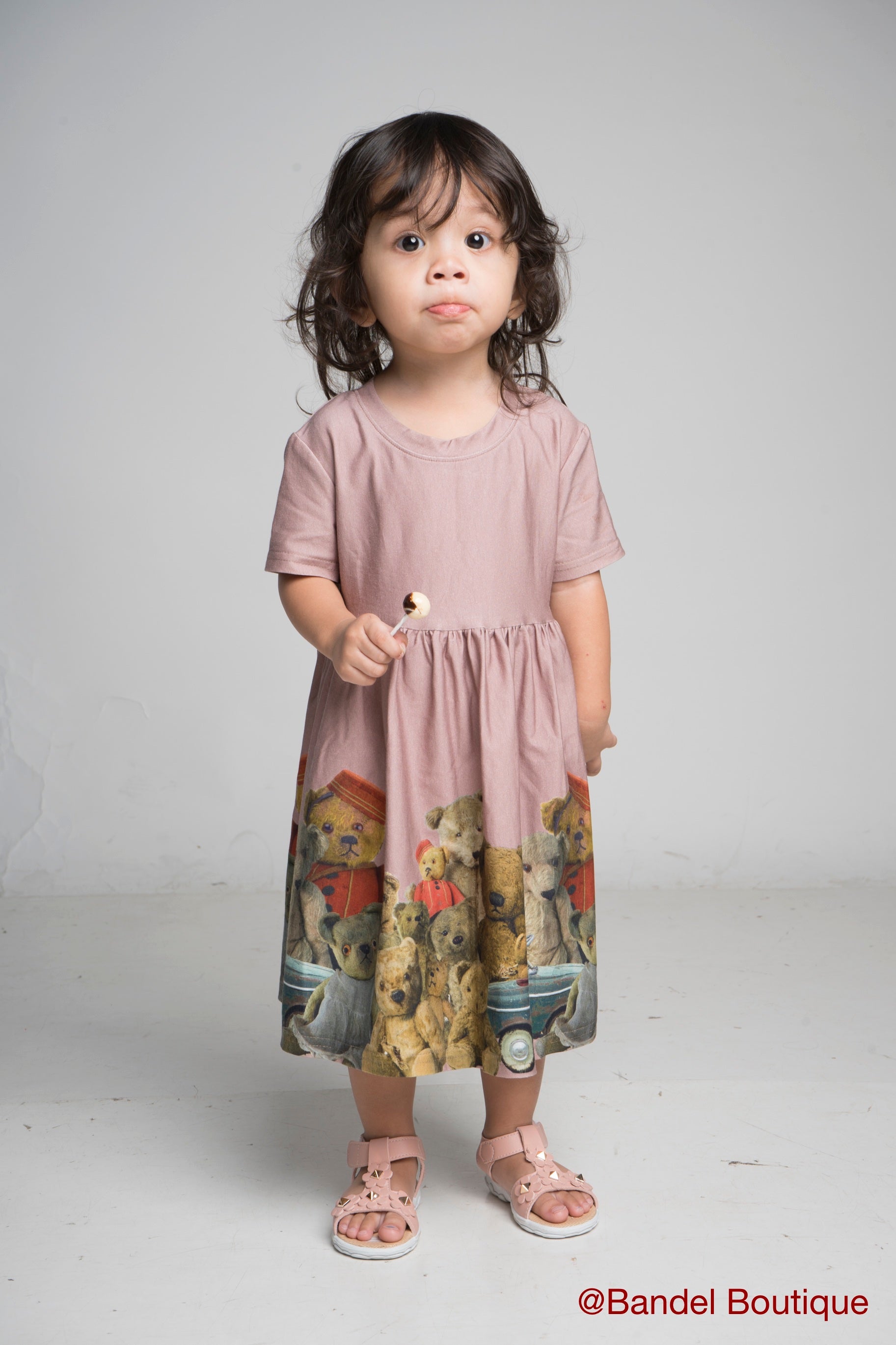 Teddy Bear Girl Dress