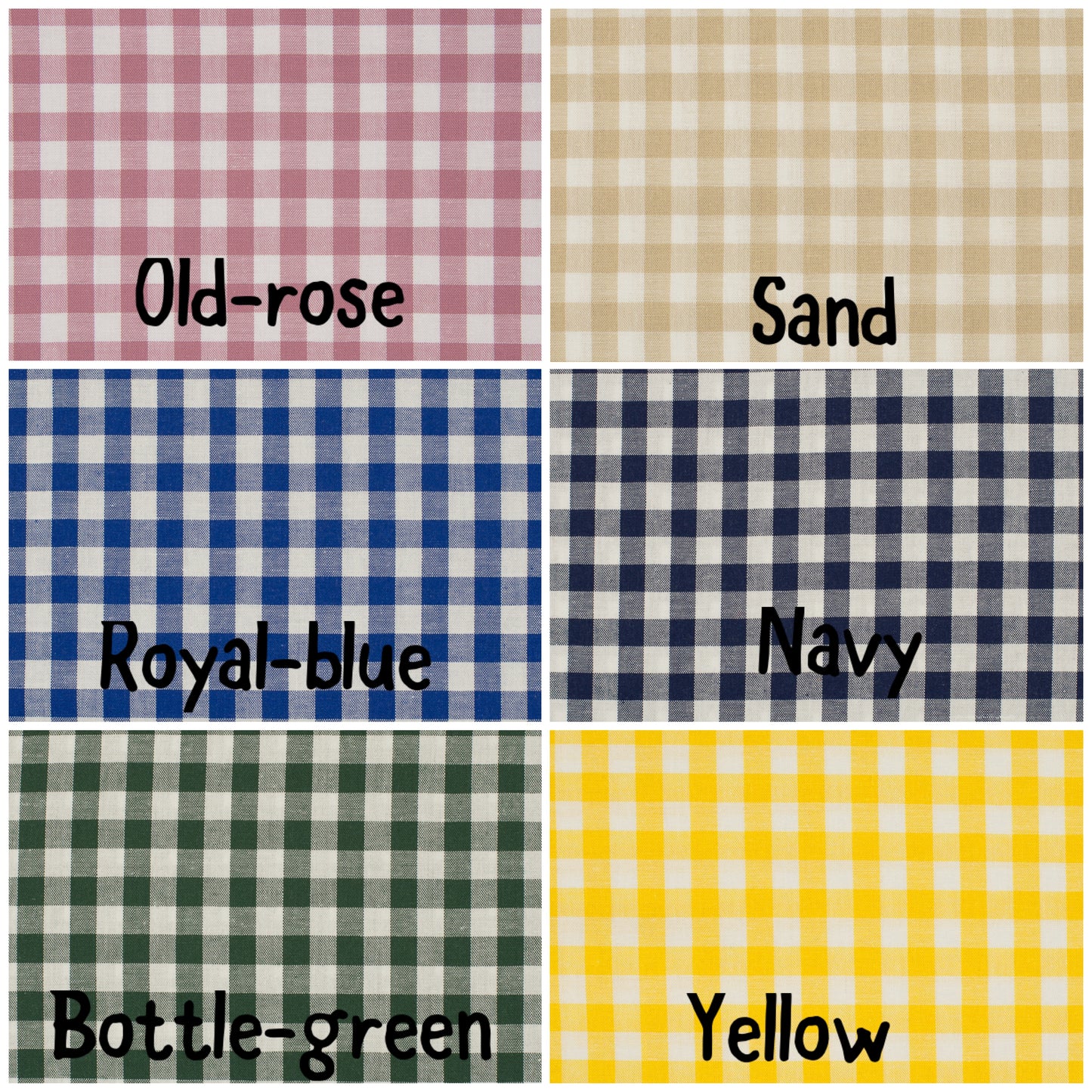 Gingham Baby Dress - Sand & Color Options