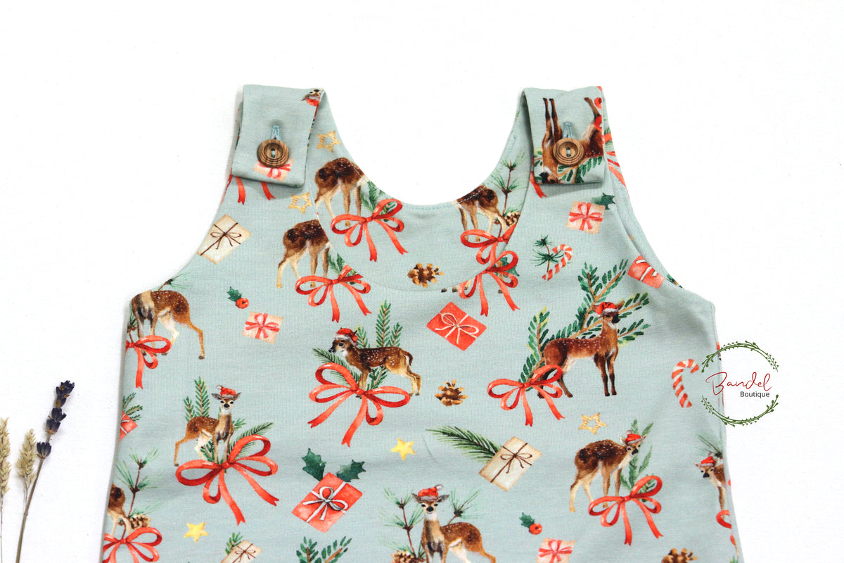 Christmas Harem Romper
