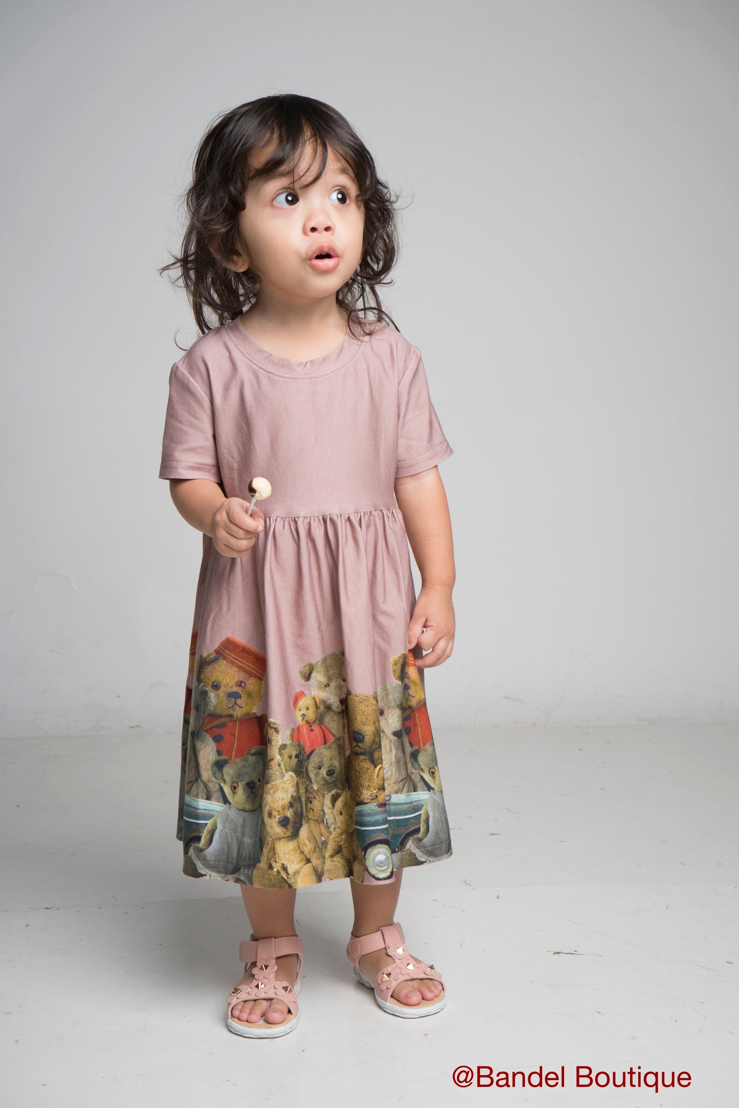 Teddy Bear Girl Dress