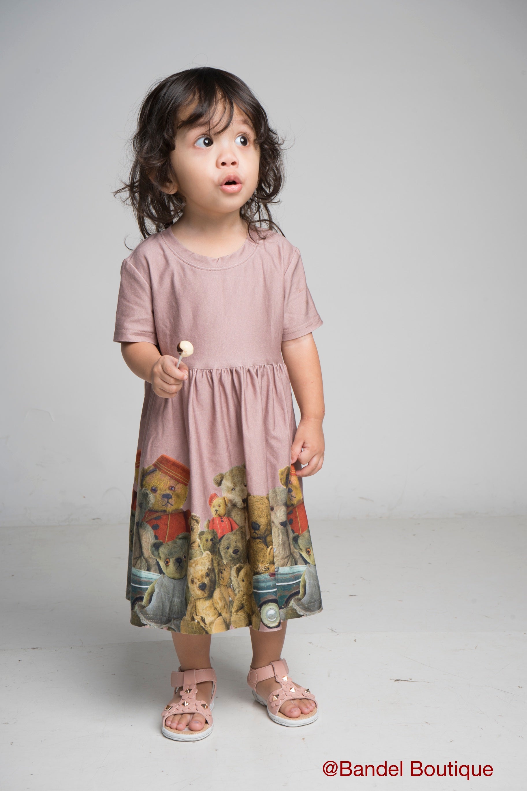 Teddy Bear Girl Dress